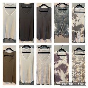 Soft & Sexy V-Neck T-Shirts - Set of 10